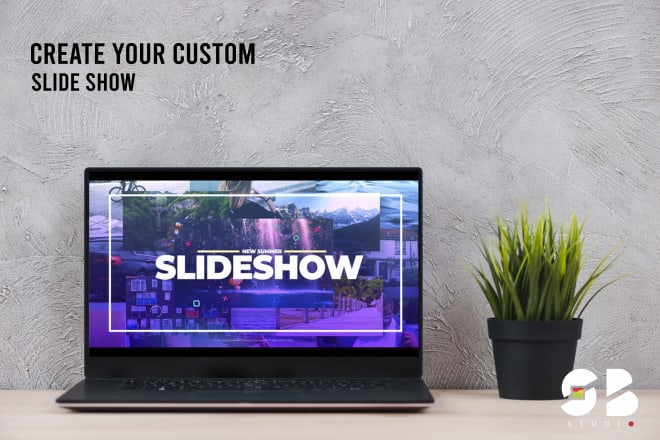 I will make a professional slideshow video for product or personal