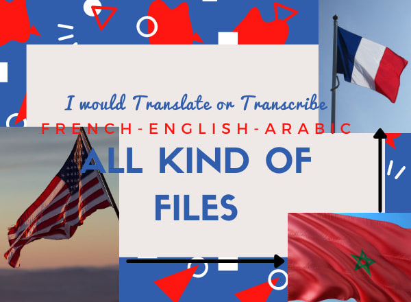 I will translate your file to french and do voice over