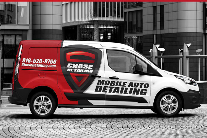 I will create a professional vehicle wrap design within 24 hours