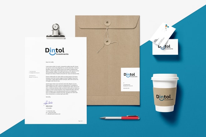 I will design a business card, letterhead and stationary item