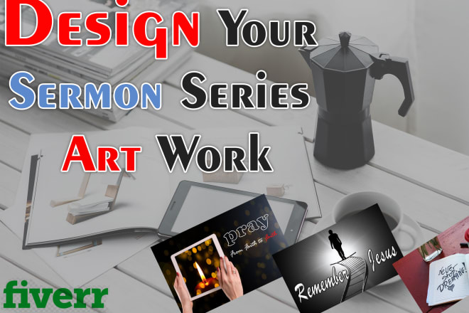 I will design church sermon or series graphics for you