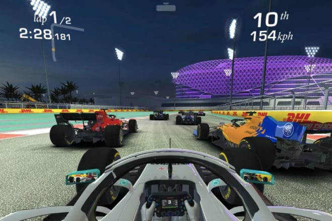 I will do racing game development, car racing game, bike racing game, montage game