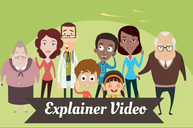 I will create best quality 2d animation and explainer videos