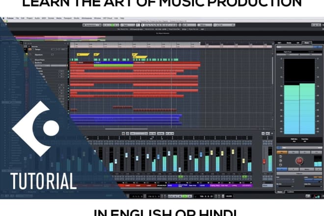 I will teach music production in hindi and english