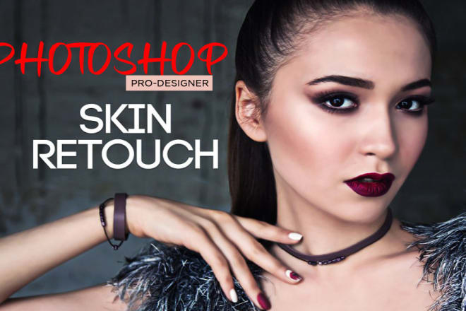 I will do premium photo skin retouch in photoshop