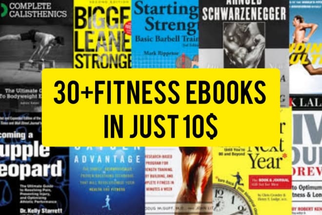 I will provide fitness ebooks best selling