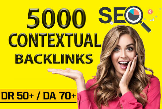 I will 5000 link building with contextual dofollow SEO backlinks service