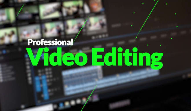 I will be your video editors for all video editing services