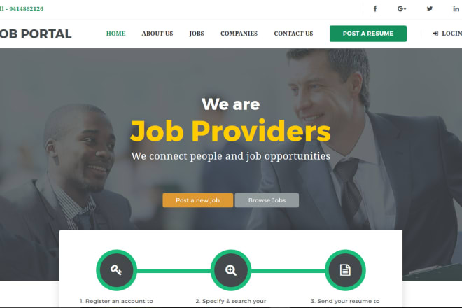 I will develop job board or job portal in wordpress