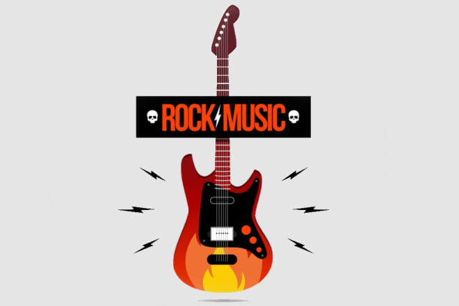 I will do good looking creative high quality rock music logo design with free source f