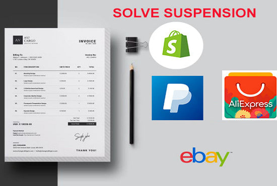 I will create a bill as proof of address for amazon ebay paypal suspension