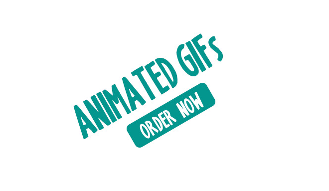 I will animate a cool GIF