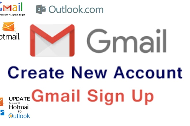 I will create and verify gmail,hotmail,outlook and icloud account for you