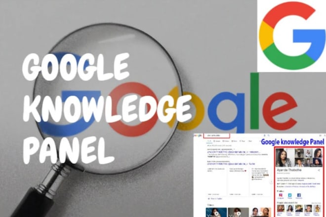 I will create or edit an energetic google knowledge panel or graph